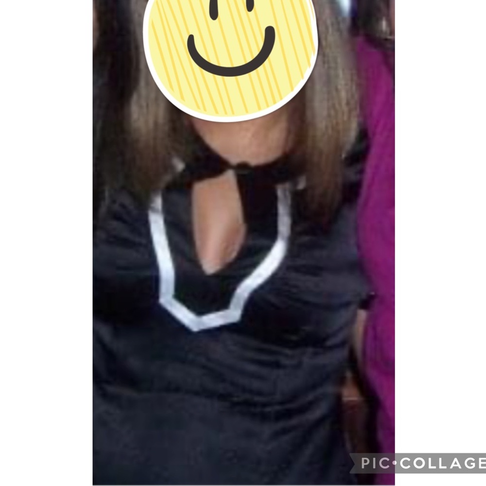 bebe 😘 Black Silk Blouse 😘
